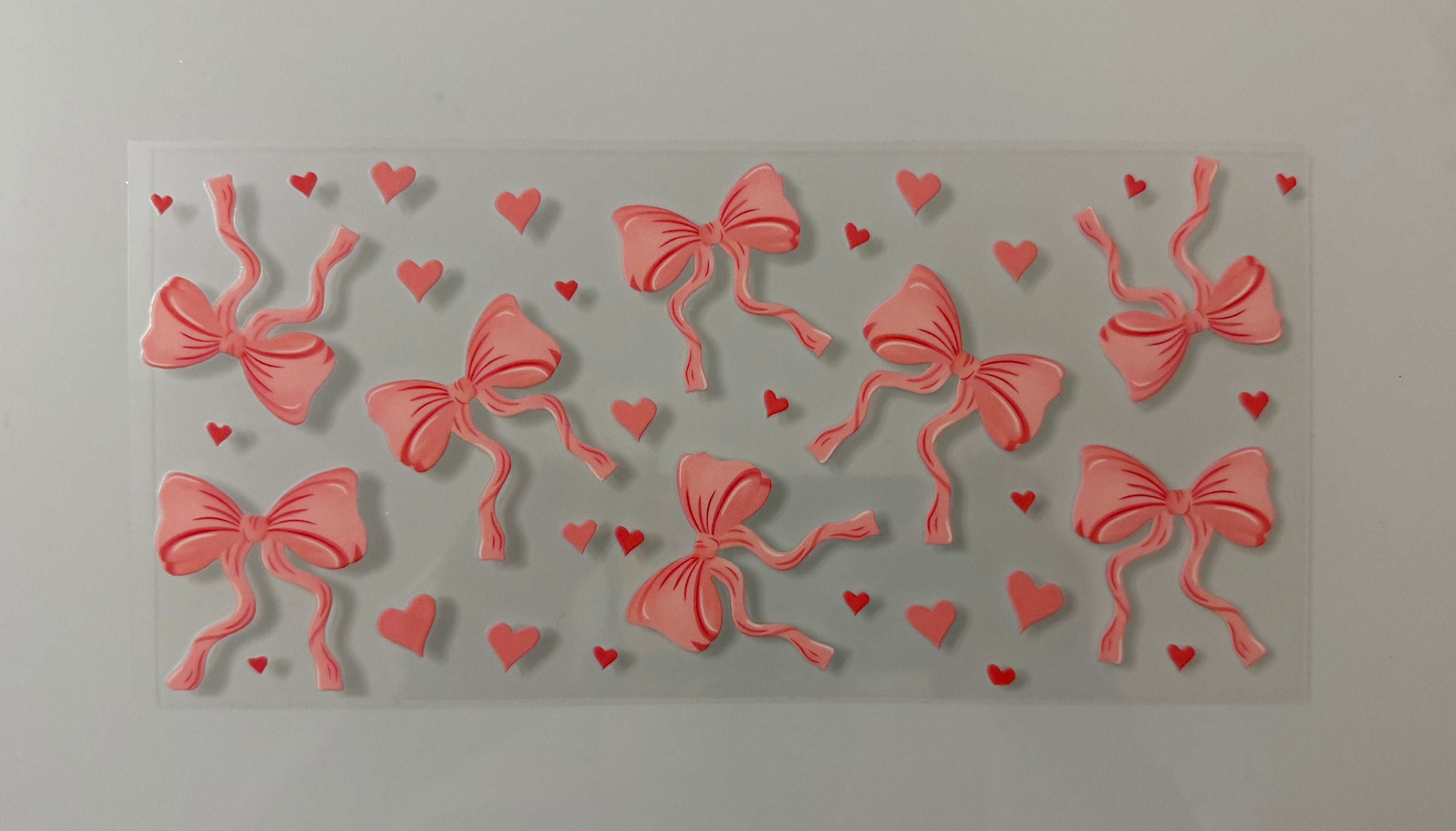 #90B Heart Bows