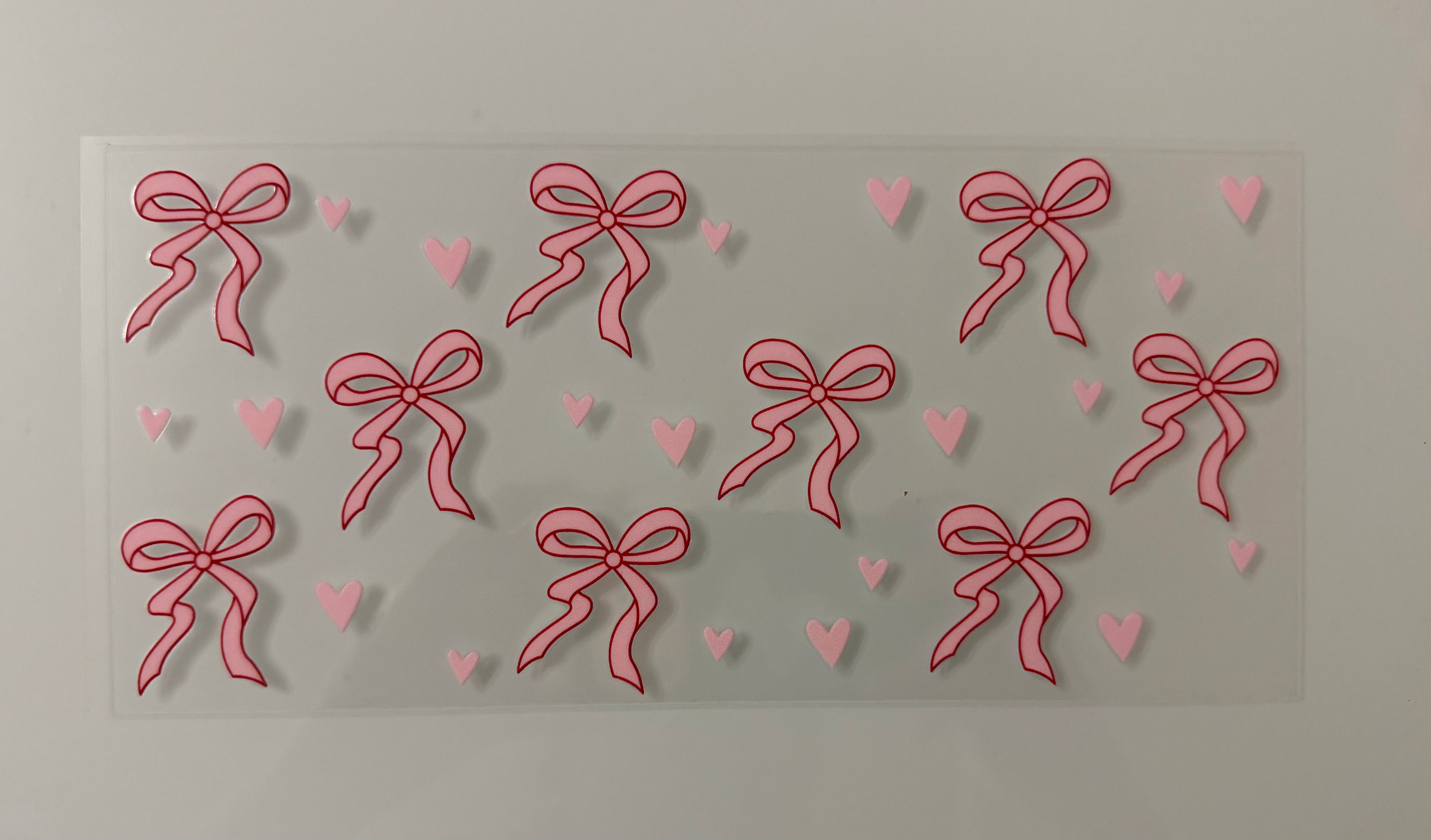 #91B Heart Bows