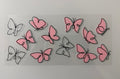 #97A Butterflies