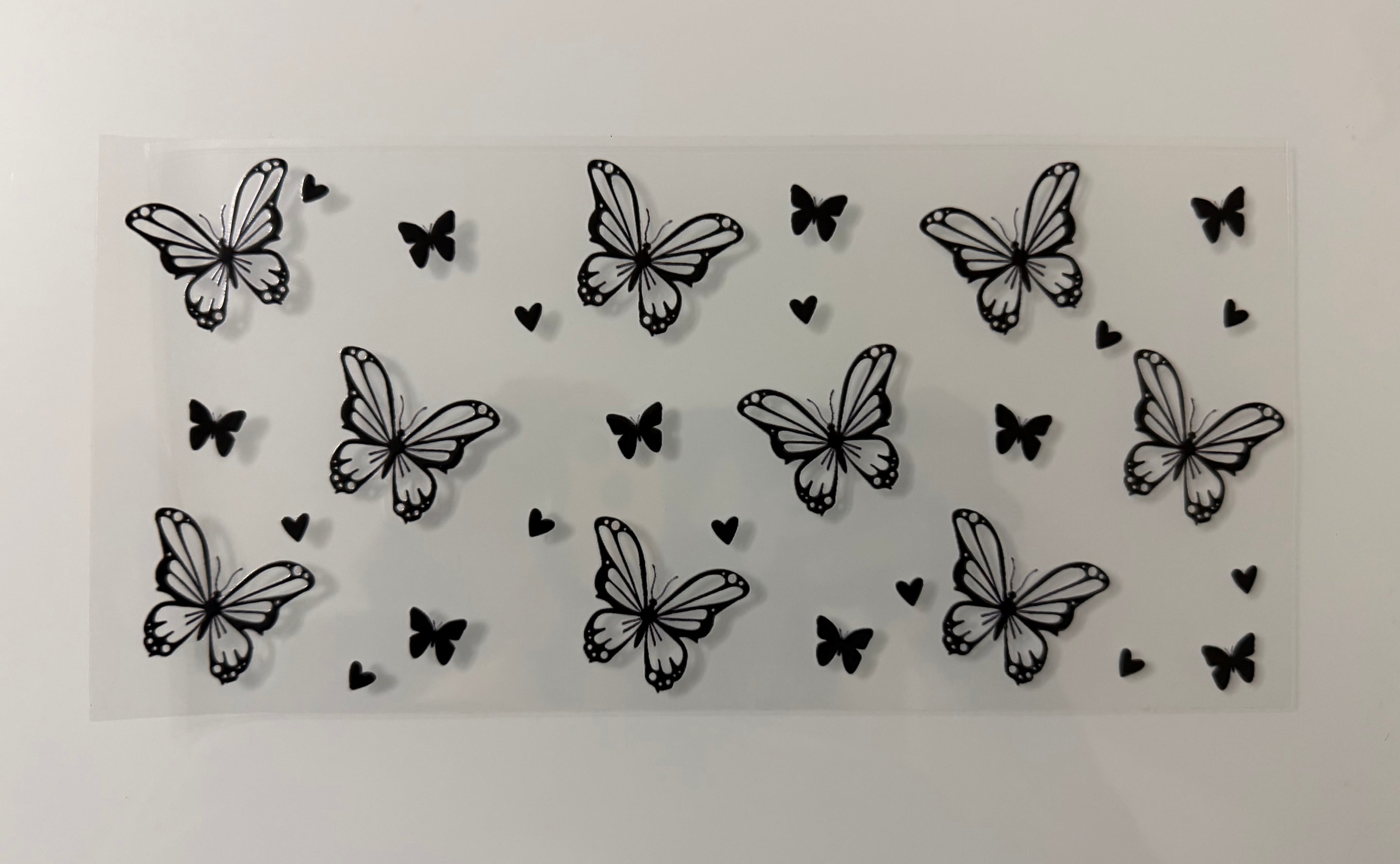 #106A Black Butterflies