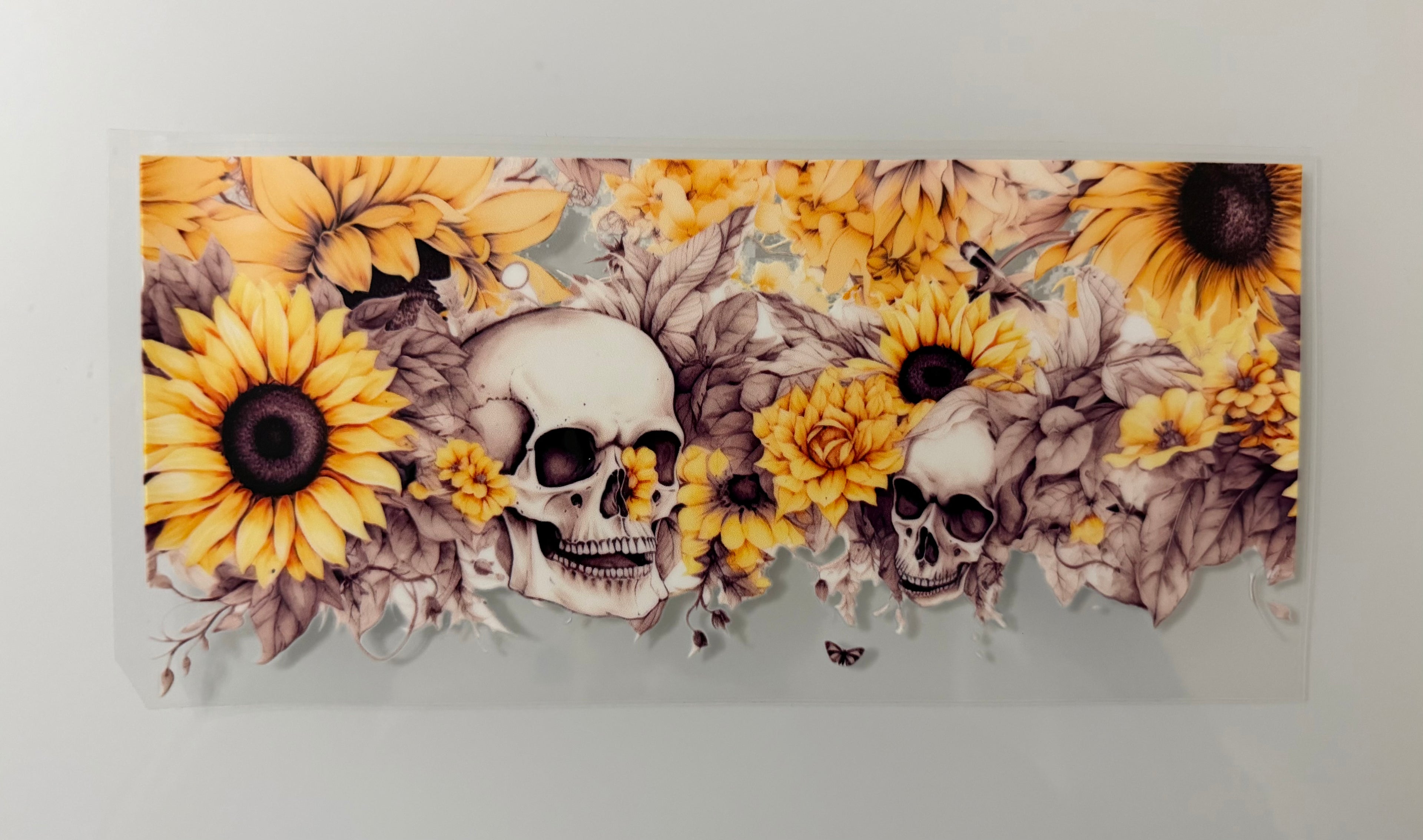 #143A Skulls and Sunflowers