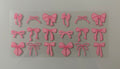 #61B Pink Bows