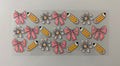 #65B Bows Flowers Pencils