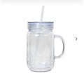 20oz Acrylic Mason with Handle